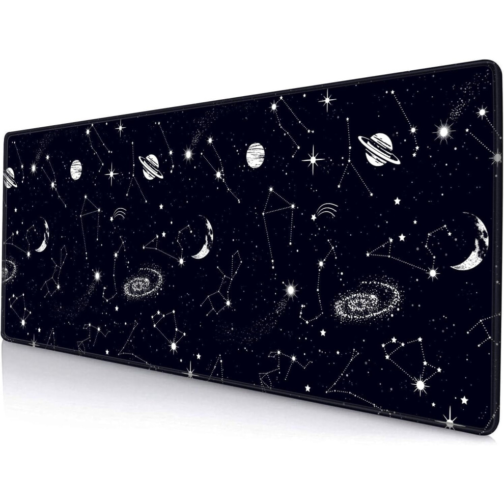 Gaming Mouse Pad Constellation 31.5X11.8 Inch Black 922042514287