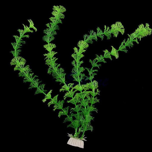 Kunstig akvariegressdekorasjon Plast Keramikk 32cm 2