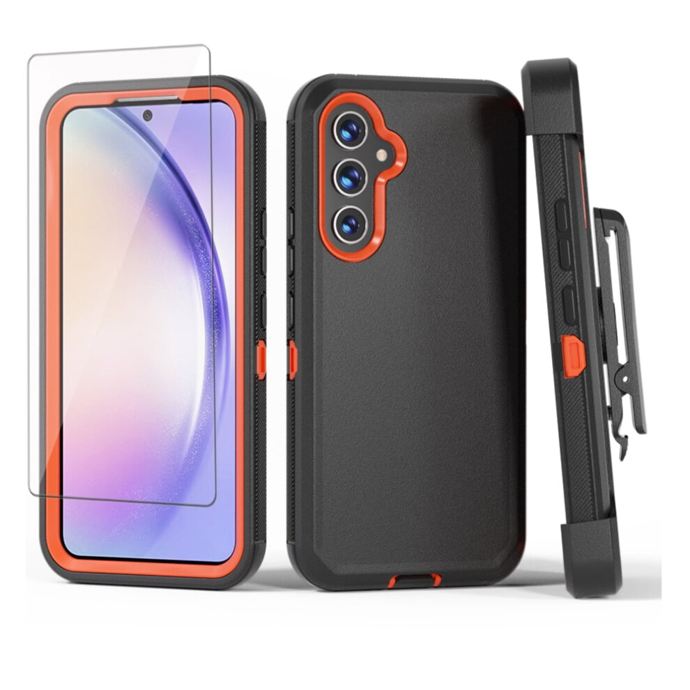 Xhy Galaxy A54 5G Case With Screen Protector & Belt Clip 9450273260150