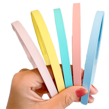 Bentițe de păr din plastic pentru femei cu dinți interiori, 12 mm