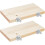 Wood Pet Perch Platform Stand for Small Animals (2 pcs) 1