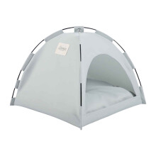 Tenda pieghevole per animali domestici con cuscino – Tela traspirante, taglia M
