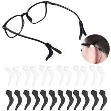 Fermagli per occhiali in silicone – Impugnature antiscivolo per le orecchie (10