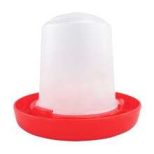 Kuikenwaterbak en voerbak set 160ml/160g