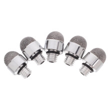 Conjunto de 5 pontas condutoras para caneta stylus, rosca M5, 1,4 cm