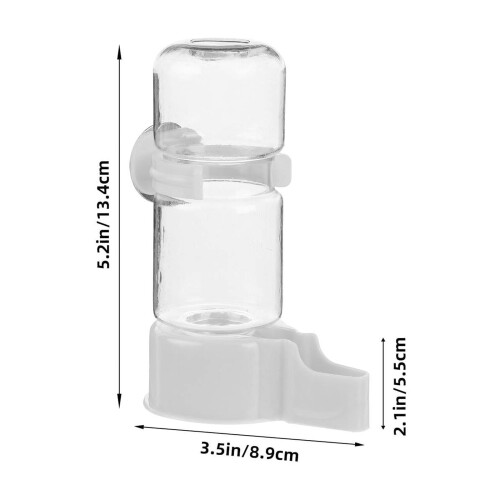 Fågelvattenautomat för parakiter Enkel design 1-pack 1