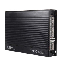 12V 4通道汽车功放 铝壳 7900W