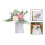 Artificial Rose Chair Back Swag – Light Yellow & Pink 5