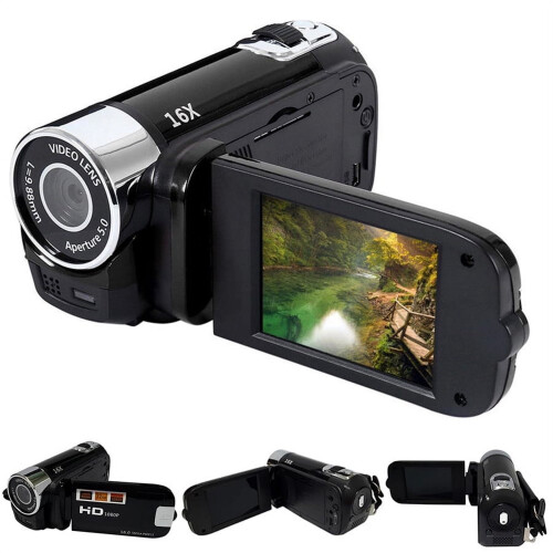 Ψηφιακή βιντεοκάμερα HD 1080P με οθόνη TFT LCD 2,7" και 16MP
