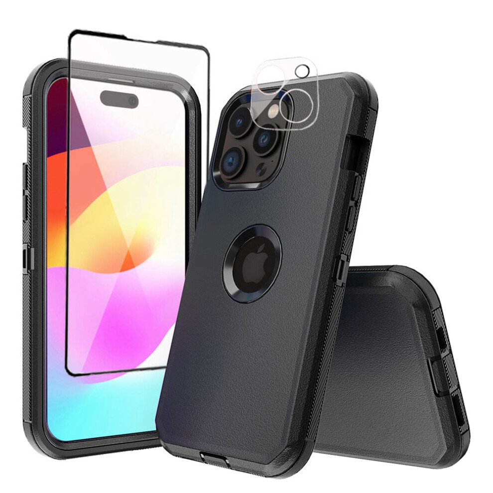 Xhy Iphone 15 Pro Max Case With Screen And Lens Protectors 9450273263816