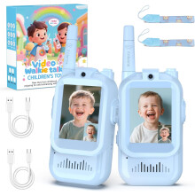 Kindervideo-walkietalkies (2 stuks) met HD-camera