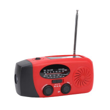 Notfall-Wetterradio mit Kurbel 10 Ah 14,5  6,9  5,5 cm