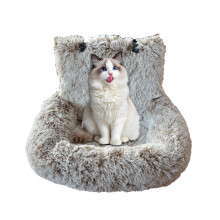 Assento de carro para cães – Macio, respirável, resistente a mordidas, 60x60cm