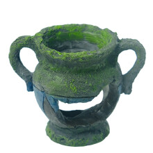 Adorno artificial de terracota rota para acuario (1 unidad)