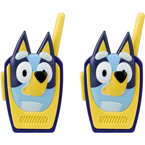 Ασύρματα Walkie Talkie Bluey για παιδιά, χωρίς στατικό ηλεκτρισμό, συσκευασία των 2