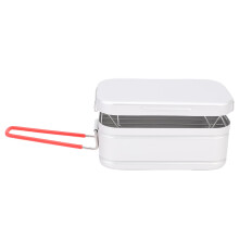 Aluminium-Camping-Lunchbox, für eine Person, 380 g