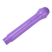 1:1 Maßstab Mikrofon Cosplay-Requisit ABS helles Lila