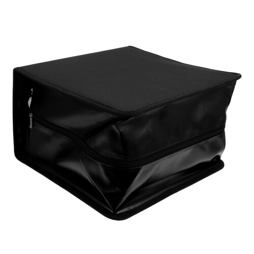 Θήκη για ντοσιέ CD/DVD από δέρμα PU με λαβή – 500Slots