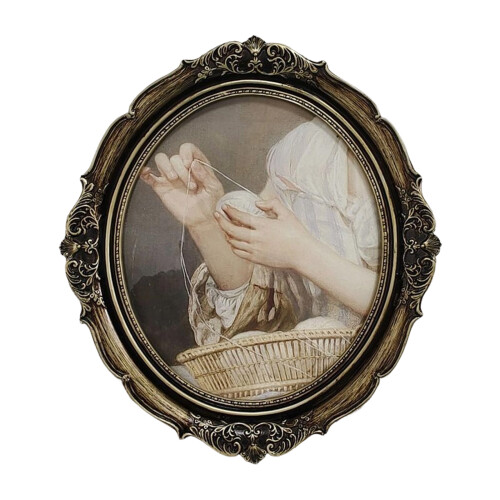 Modern Rural Wall Decorative Frame Resin Texture Wall-A04