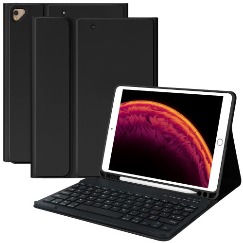 Θήκη πληκτρολογίου για iPad 10.2" & 10.5", αποσπώμενη Bluetooth,