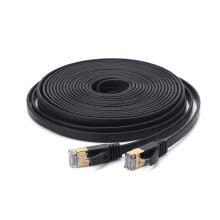 Plochý ethernetový kabel Cat7, 32AWG, bezkyslíkatá měď, 5 m