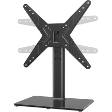 Universeller drehbarer TV-Ständer für Fernseher von 19 bis 43 Zoll