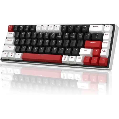 Mechanická herní klávesnice SKY68 60% s modrým LED