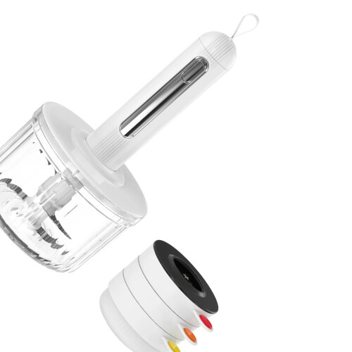 Portable Handheld Mixer With Rechargeable Power Source For Meat