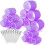 Set bigudiuri – 3 mărimi, 18 buc. plastic violet 1