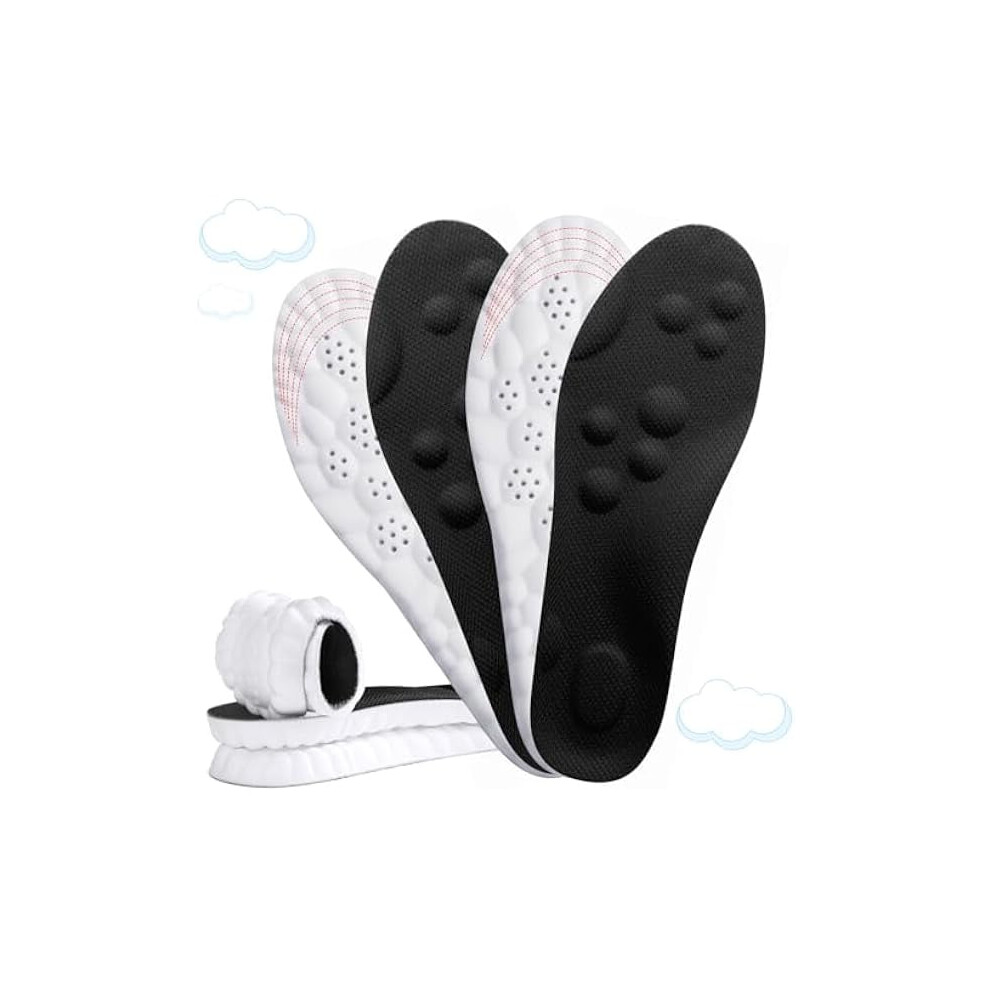 ZC2 Men's 4D Cloud Comfort Insoles â Memory Foam,