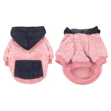 Hondenhoodie met zakje – Fleece trui voor kleine hondenrassen