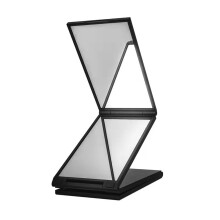 Opvouwbare make-upspiegel met 4 panelen voor het knippen van haar