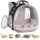 Portable breathable pet carrier bag for small animals 1