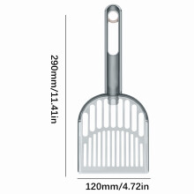 Pá coletora de areia para gatos Yoloke – ABS durável, 29 cm