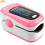 Saturimetro da dito rosa con display OLED 1