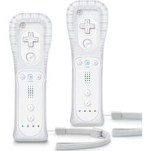 Mando Wii con MotionPlus blanco (paquete de 2)