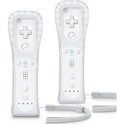 Mando Wii con MotionPlus blanco (paquete de 2)