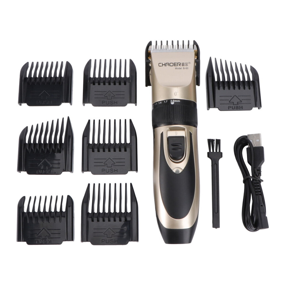 Professional Haircutting Clippers Set Ceramic Blades