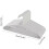 20-Pack Non-Slip Plastic Hangers with Space-Saving Design 3
