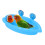 Wontee Bird Bath Box with Mirror – Translucent Plastic, 1