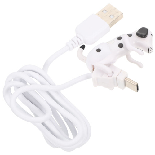Αστείο καλώδιο φόρτισης USB-C σε σχήμα σκύλου