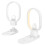 Lampada da comodino 4 in 1 con caricatore wireless e luce notturna 1