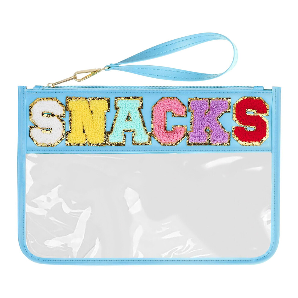 Transparent Zipper Storage Bag for Snacks & Toiletries