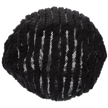 Bonnet de perruque noir extensible pour tresses africaines