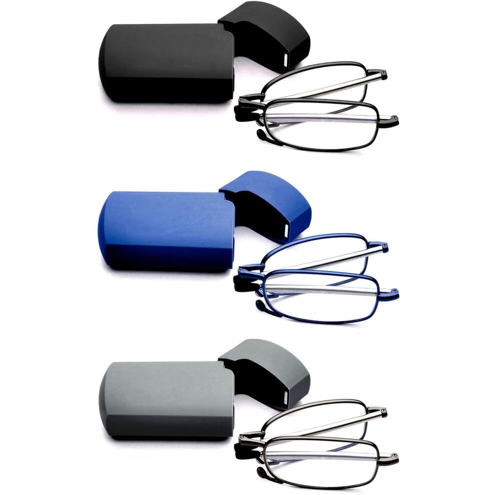 Blue/Light Reading Glasses For Men & Women Â 2 Pairs