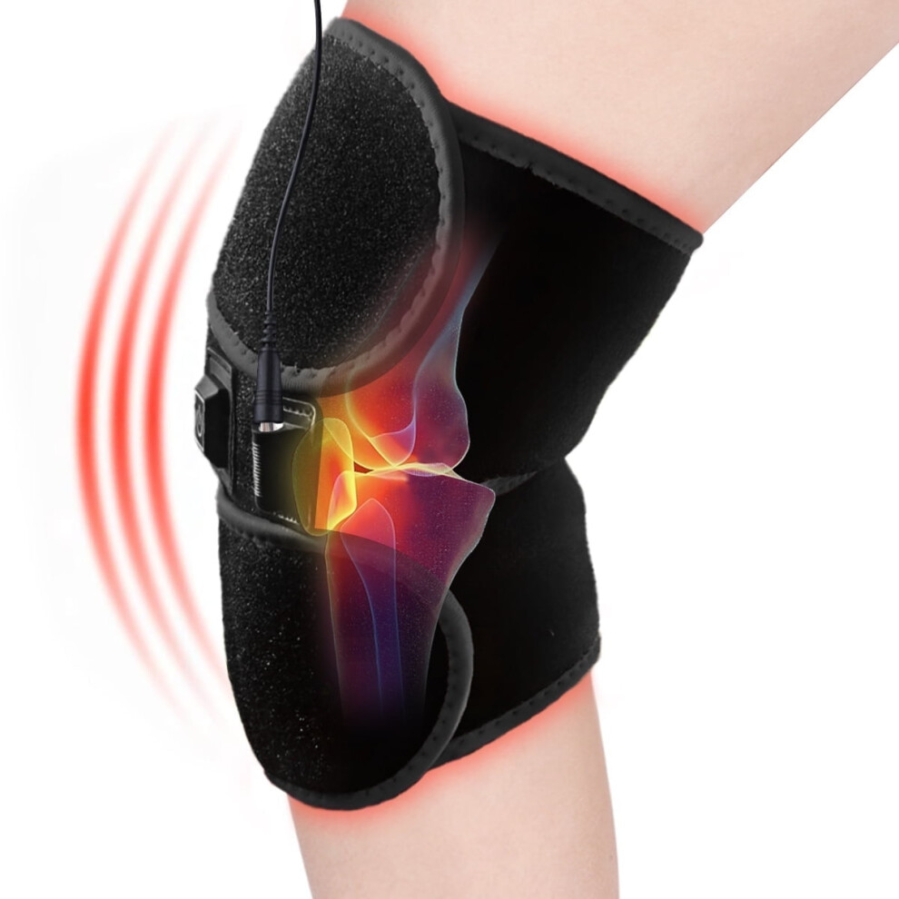 Heated Knee Brace Wrap with 3 Temperature Settings
