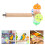 Parrot perch pole for bird cage, standing stick accessory 1