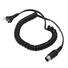 Kabel til håndstykke til negleboremaskine 1,8 m silikonelegering med tre ben