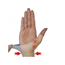 Silikon-Handschuhe mit magnetischer Handgelenkstütze