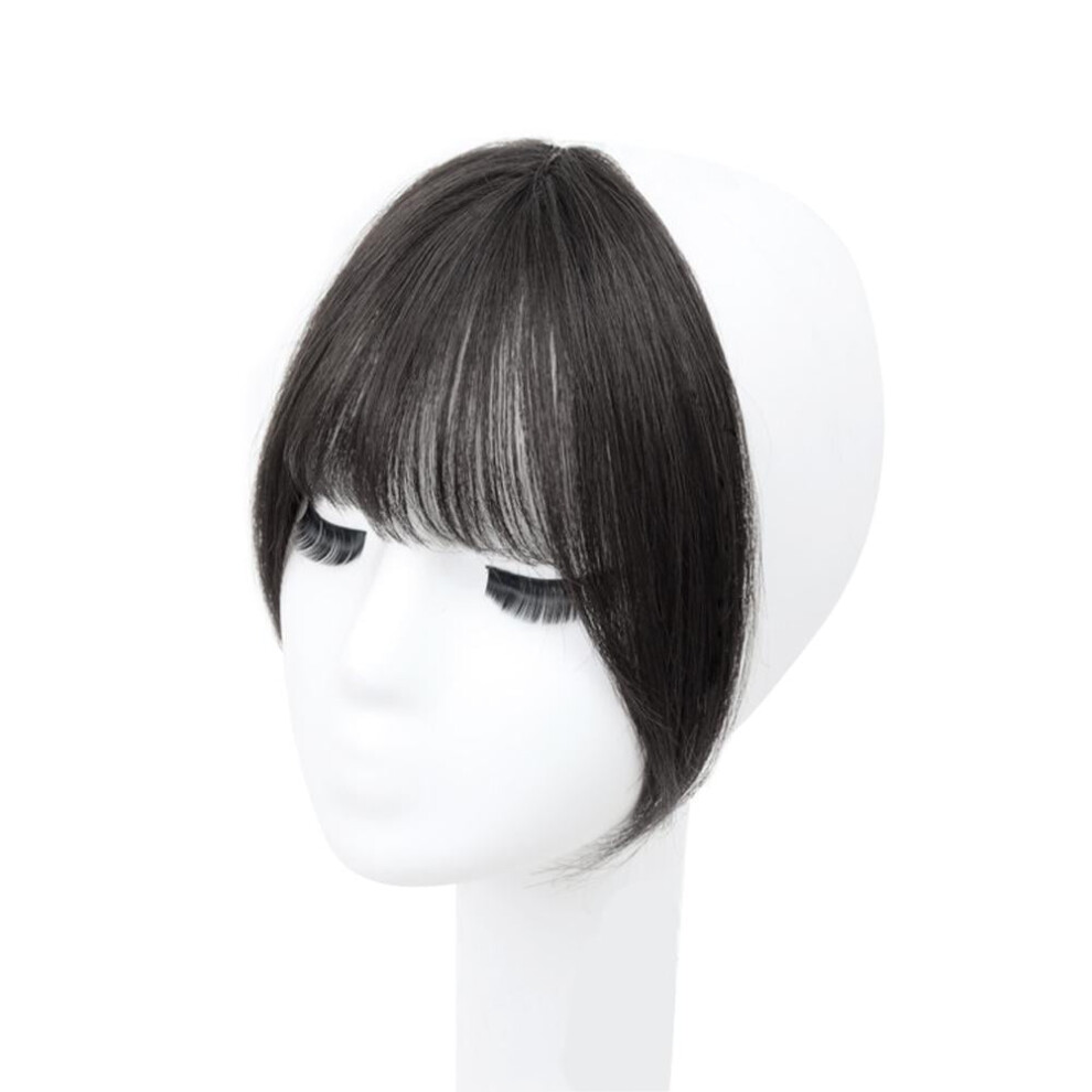Unisex Light/Brown/Dark Synthetic Air Bangs Â Heat-Resistant Fibre, 14Cm